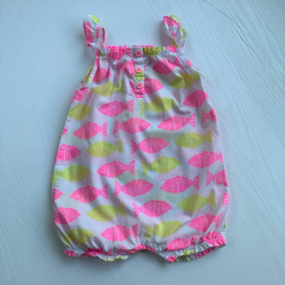 Carter’s Fish Romper - Size 18 Months